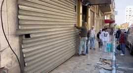 A view of the destruction after Israeli forces raid to Tubas town of Nablus, West Bank.
