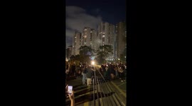 Christmas Steam Train in Curitiba