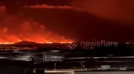 Iceland: Reykjanes Volcano Spectacularly Erupts 9