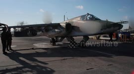 Russia says it destroyed Ukrainian military positions in Lyman with Su-25 fighter jets