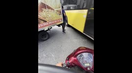 Man narrowly escapes death