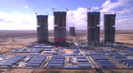China-backed high-rise building topped out in Egypt's New Alamein