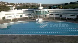 Saltdean Lido restoration almost complete after lights switched on for first time since WWII