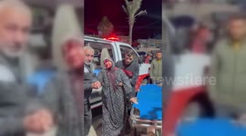 Victims of Israeli Shelling Arrive to Hospital in Deir al Balah