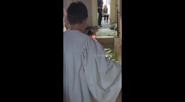 'Heck yeah!' Enthusiastic boy with autism lights up church with hilarious reaction to baptism