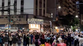 Argentina: Thousands Protest Against Javier Milei’s Austerity Plan In Buenos Aires