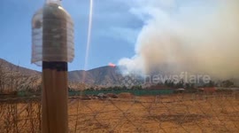 Chile: Santiago Blanketed In Smoke From Forest Fires 3