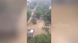Indian Air Force conducts rescue operation from floods in Tirunelveli, India