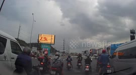 Ukrainian tourist critically injured when taxi jumps red light and hits him