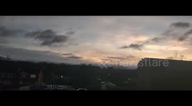 Dazzling 'rainbow' clouds delight UK residents