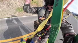 Sheriff Helicopter Saves Crash Victim from Ravine in Sonoma County, CA,  USA