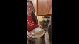 Slow Cooker Breaks While Cooking Dip