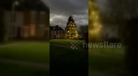 Storm Pia Brings Strong Winds In Derbyshire, UK