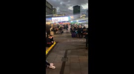 Euston Station mayhem, due to cancellations