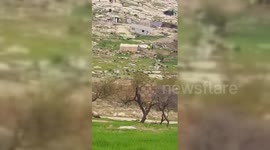 Israel Raids Farm Near Nablus, Palestine