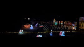 Dazzling Christmas Wonderland: One House on Big Bear Boulevard Transforms into a Mesmerizing Light Display