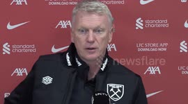 Liverpool 5-1 West Ham: David Moyes press conference in UK