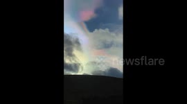 UK: “Rainbow” Clouds Dazzle Across Skies 5
