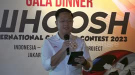 Cartoon contest themed on Jakarta-Bandung HSR held in Indonesia