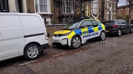 Police Secure Scene as Investigation Unfolds in Child's Death