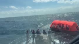 Tourists rescued from sinking ship going to Thai death island Koh Tao