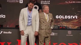 Anthony Joshua and Otto Wallin face off in Riyadh, Saudi Arabia