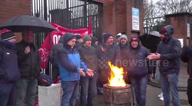 Transport workers vow that strikes will continue until pay dispute is resolved in Belfast, UK