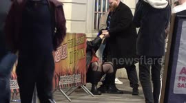 Christmas Revellers hit Birmingham on Mad Friday, also known as Black Eye Friday as paramedics and police flood the area