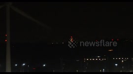 Shard Christmas lights filmed 40-miles away in Kent, UK
