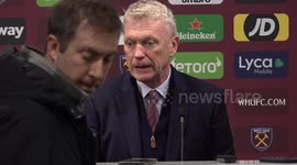 West Ham 2-0 Man Utd: David Moyes post-match press conference