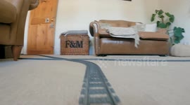 2023 Amazing Lego Train Set - House & Garden Tour. Traveling over 100m POV