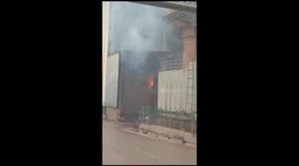 Workers Jump to Save Themselves When a Nickel Furnace Burns and Explodes in Morowali