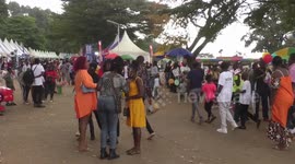 Cameroonians hold fair to welcome New Year