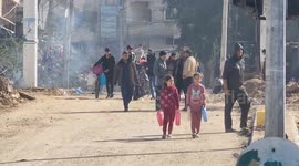 Israeli Army Warning Prompts Bureij Refugee Camp Evacuation
