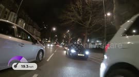 Nearly Killed By Minicab Pullout