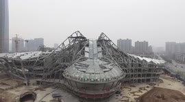 Zaha Hadid's unfinished project:Meixihu Culture & Arts Centre