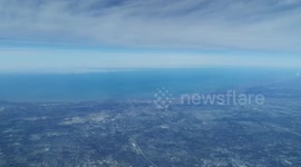 Cleveland Hopkins Airport, Cleveland, Ohio from the air