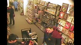 Costumed Benedict Cumberbatch visits comic book store