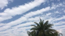 Beautiful finger-shaped clouds 2