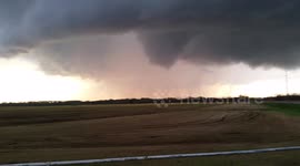 The birth of a tornado in Oklahoma