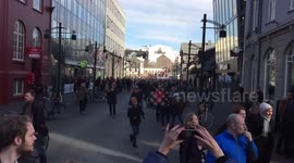 Thousands of protesters demand Iceland PM quits