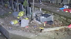 Tragedy as car crashes into cemetery, killing four people