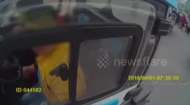 Ten-year-old boy drives elderly mobility scooter instead of his grandmother