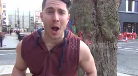 TonyTurbo Does A Street Workout In Shoreditch