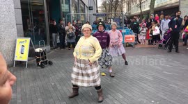Dancing Grannies in Birmingham