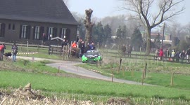 Vincent Verschueren Skoda Fabia R5 Mistake TAC Rally