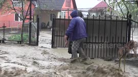 Flood in Romania