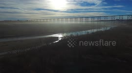 High Level Bridge and the fog layer