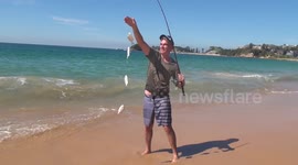 Four Fish Hook Up