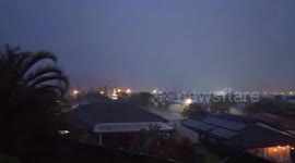 Australia: Intense Storms Hit East Coast States On Christmas 2